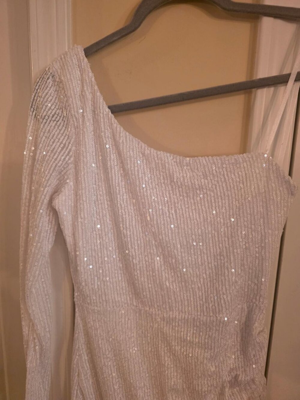 Francesca’s White Sequin